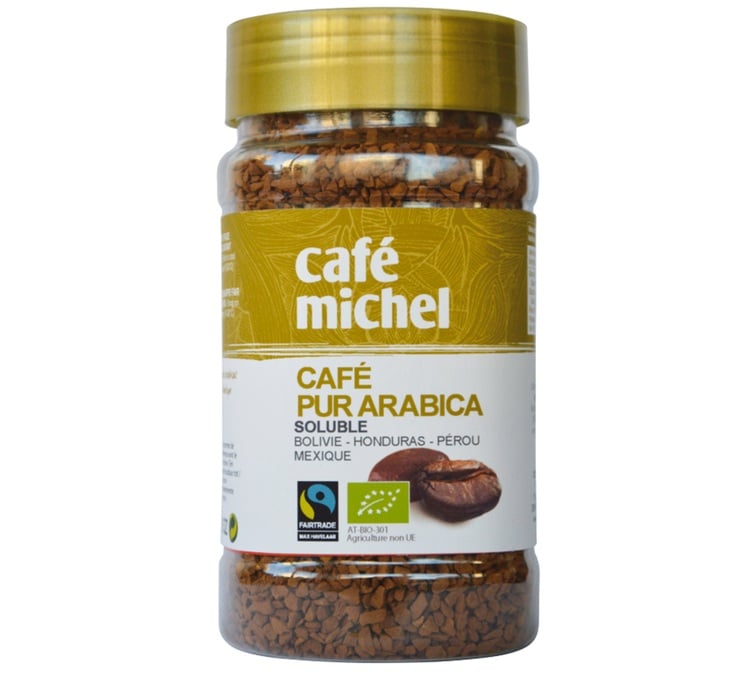 cafe soluble terra etica pur arabica 100g