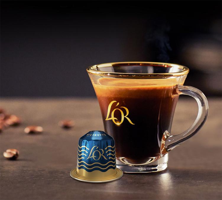 Espresso tasting with L&rsquo;OR Capri capsules &ndash; intense ristretto coffee