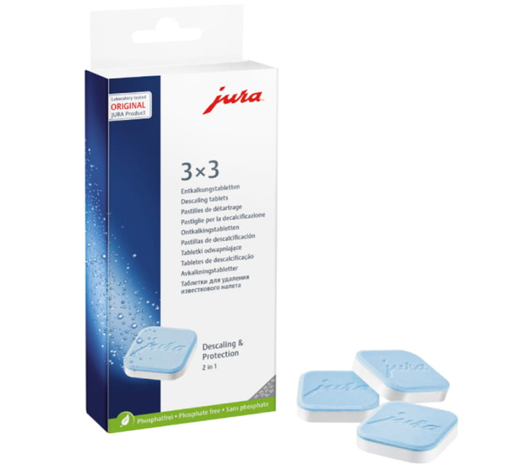 jura descaling tablets 61848
