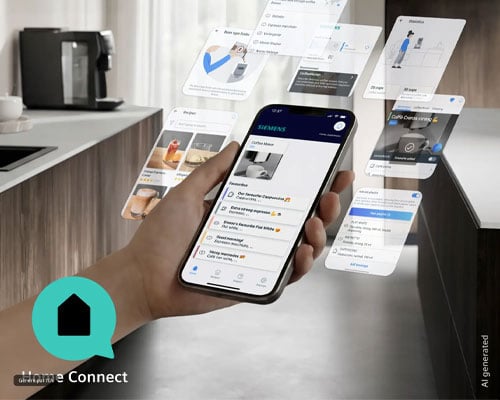 Siemens EQ600 iAroma TP607ET8 home connect
