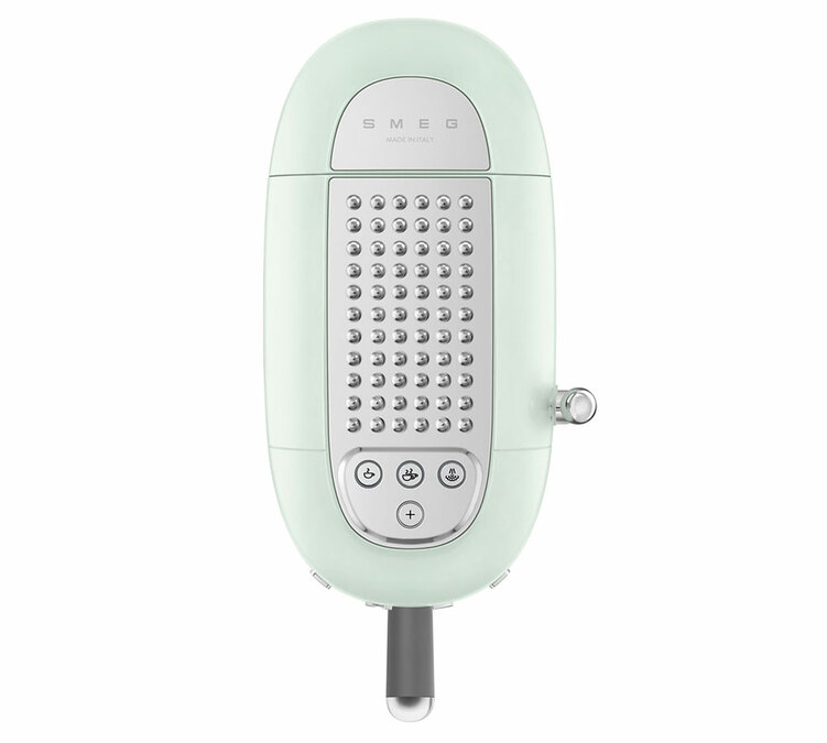Machine &agrave; caf&eacute; SMEG vert d'eau ECF02PGEU Ann&eacute;es 50