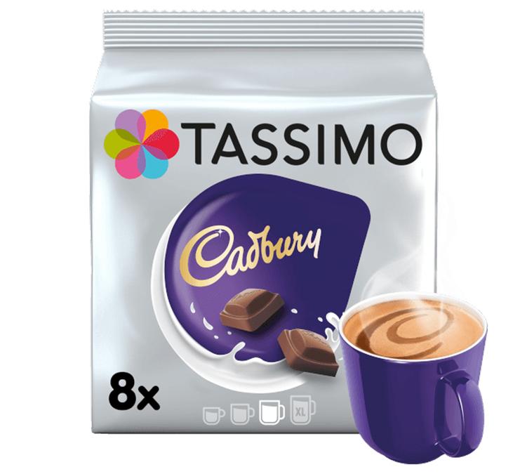 tassimo pods cadbury hot chocolate x8