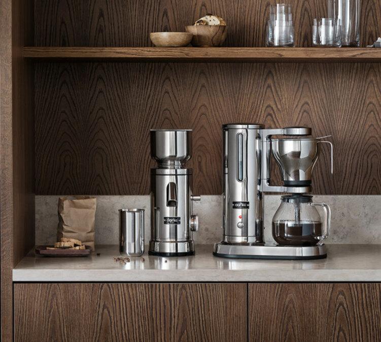 cafetiere et moulin connectes