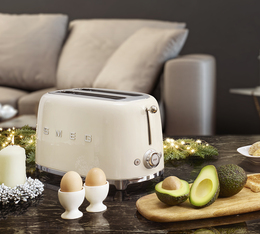 grille-pain smeg creme