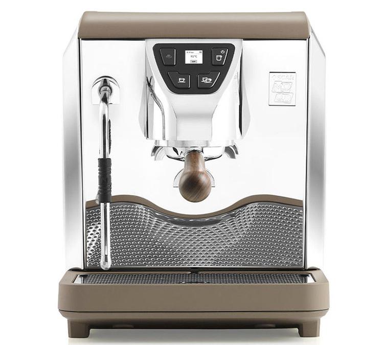 Nuova Simonelli Oscar Mood taupe machine expresso avec r&eacute;servoir &agrave; eau