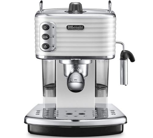 Machine Expresso DeLonghi Scultura ECZ 351.W avec percolateur