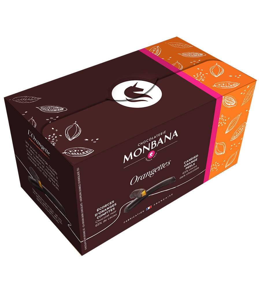 ballotin orangettes noel monbana
