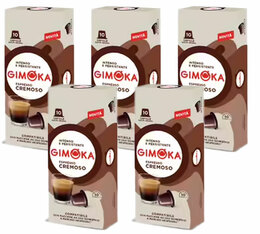 gimoka capsule comptaibili nespresso cremoso pack da 50