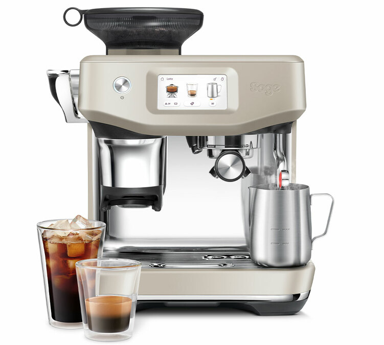 sage barista touch impress almond macchina espresso funzioni