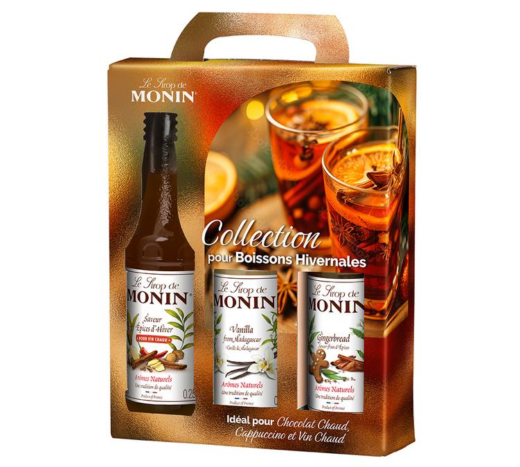 coffret assortiment sirop boissons hiver monin