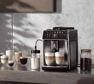 Interface intuitive expresso broyeur Gran Aroma Saeco