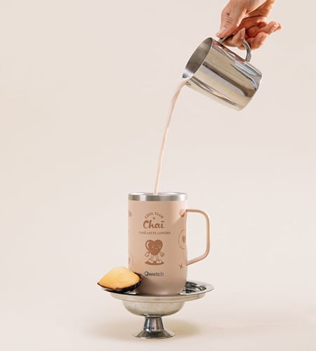 tisaniere mug isotherme qwetch chai latte lovers QM6303