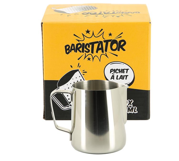 BARISTATOR brocca per il latte in acciaio inox da 35 cl