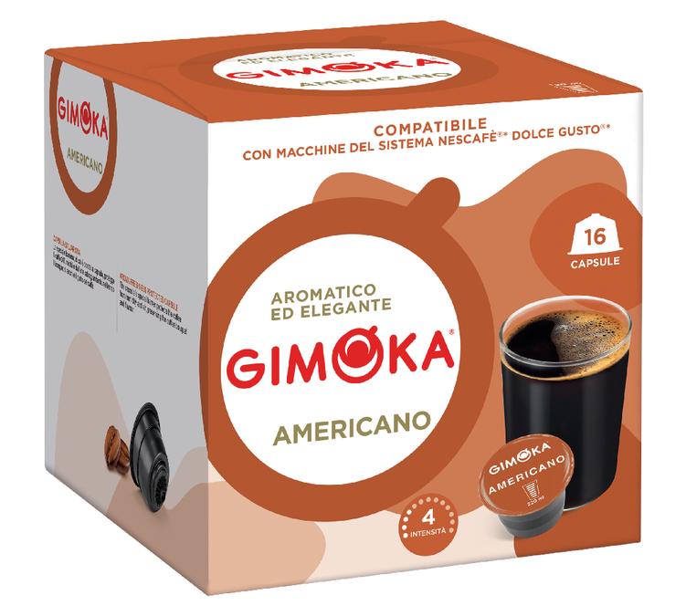 capsule compatibili dolce gusto americano gimoka