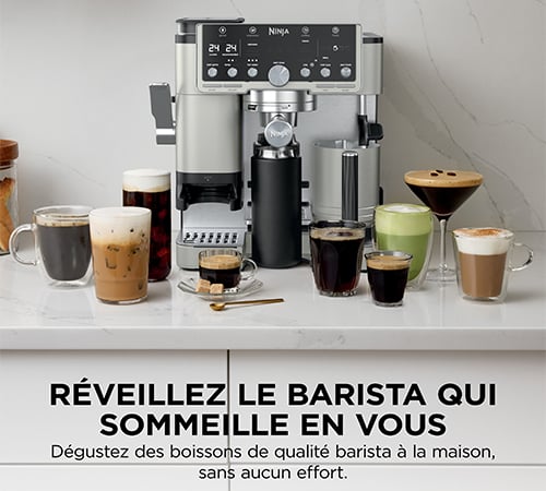 mousseur &agrave; lait machine expresso ninja 701 blanc