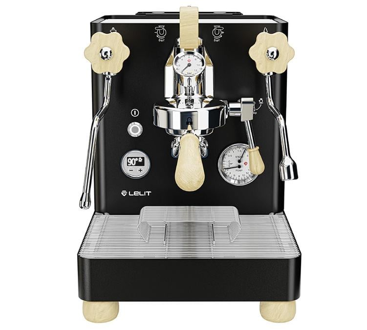 Macchina caffe LELIT Bianca PL162T-EUCB nera top di gamma