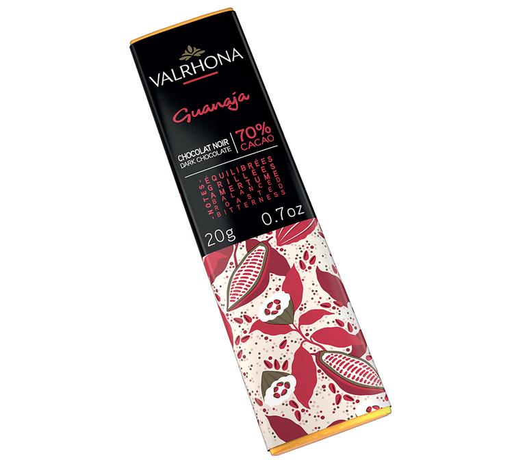 minitablette valhrona guajana chocolat noir