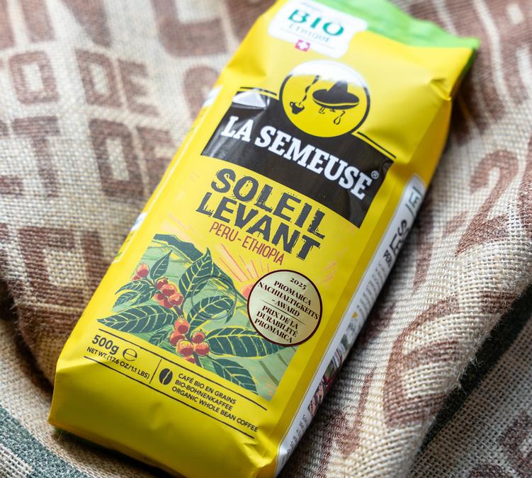 organic fairtrade la semeuse coffee beans 500g