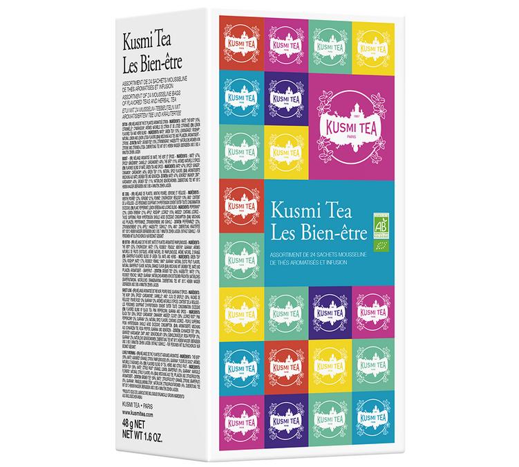 kusmi tea organic selection box ingredients
