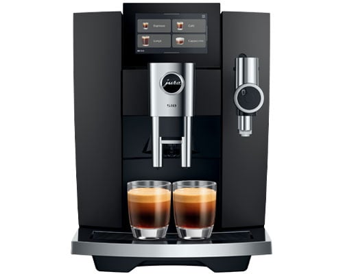 JURA S10 Obsidian Black face double expresso
