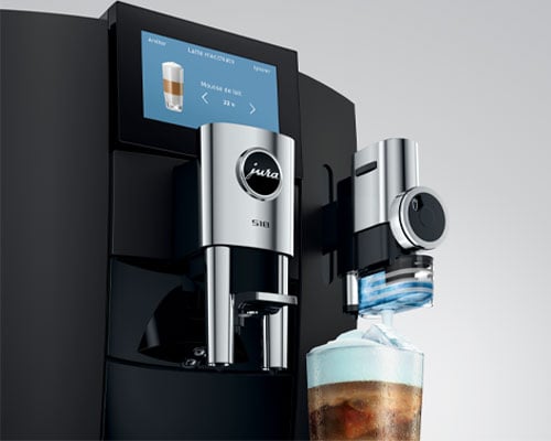 JURA S10 Obsidian Black boissons froide sweet foam