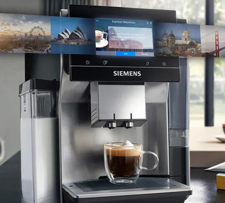 SIEMENS EQ.700 Int&eacute;gral Inox TQ717R03 coffee world