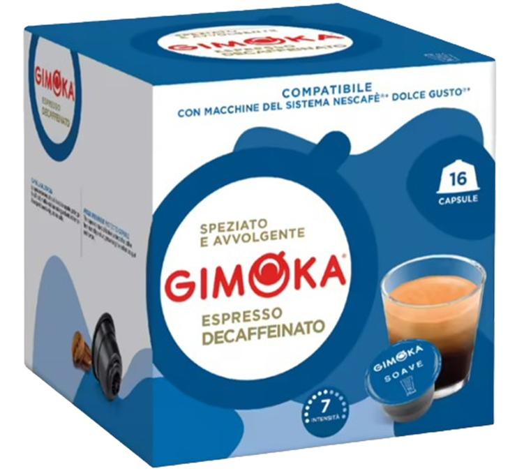 gimoka dolce gusto pods decaf