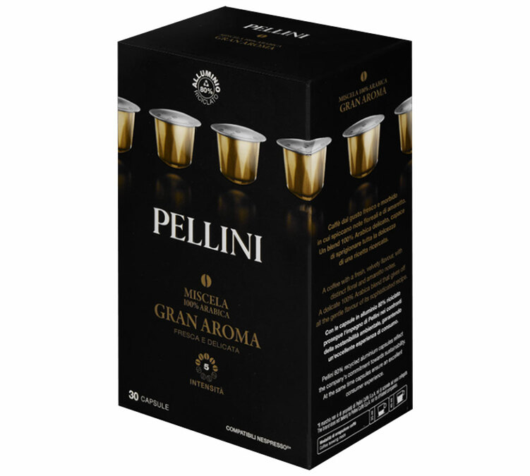 nespresso gran aroma pellini x30