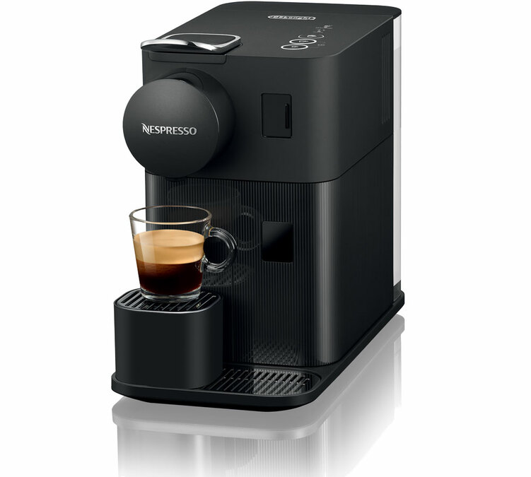 Macchina per capsule Nespresso Lattissima One Delonghi Nera EN510.B