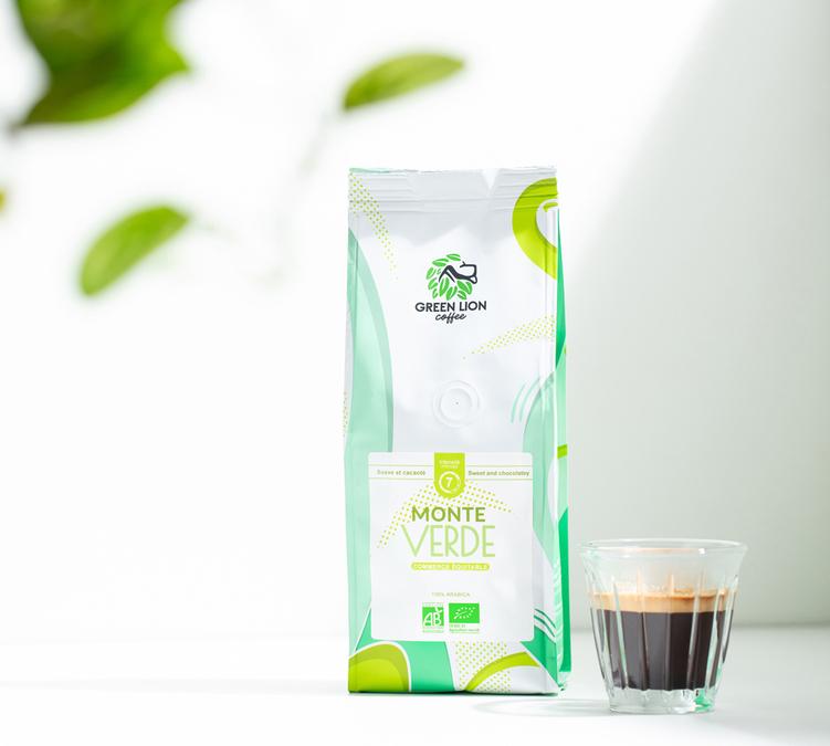 coffee beans Green Lion Coffee Monte Verde organic fair trade 250g