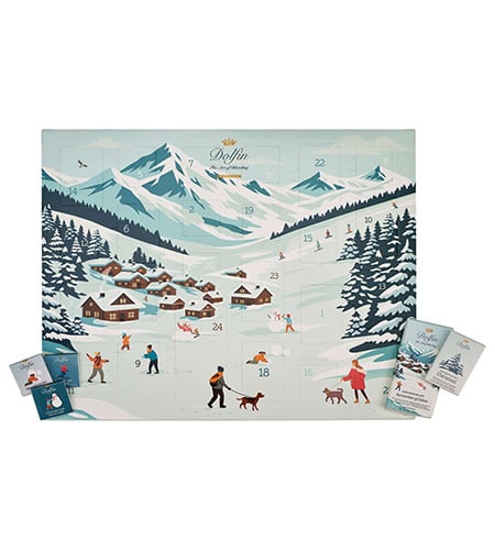 calendrier de lavent dolfin chocolat
