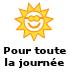 Pour la journ&eacute;e