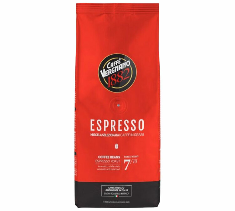 cafe en grain italien caffe vergnano espresso