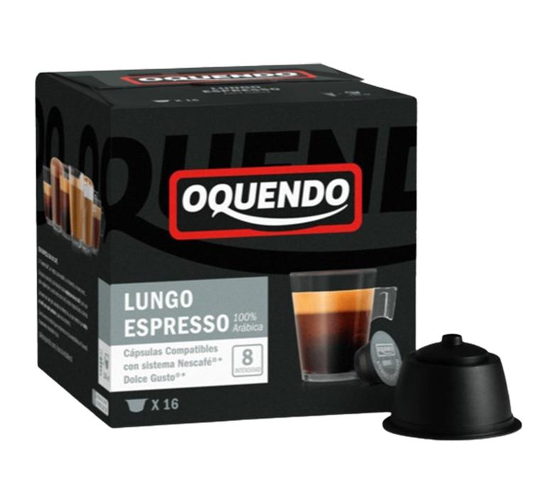 capsules oquendo lungo espresso x48