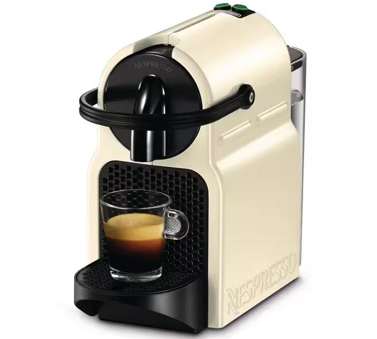 macchina capsule nespresso inissia crema en80cw delonghi lato