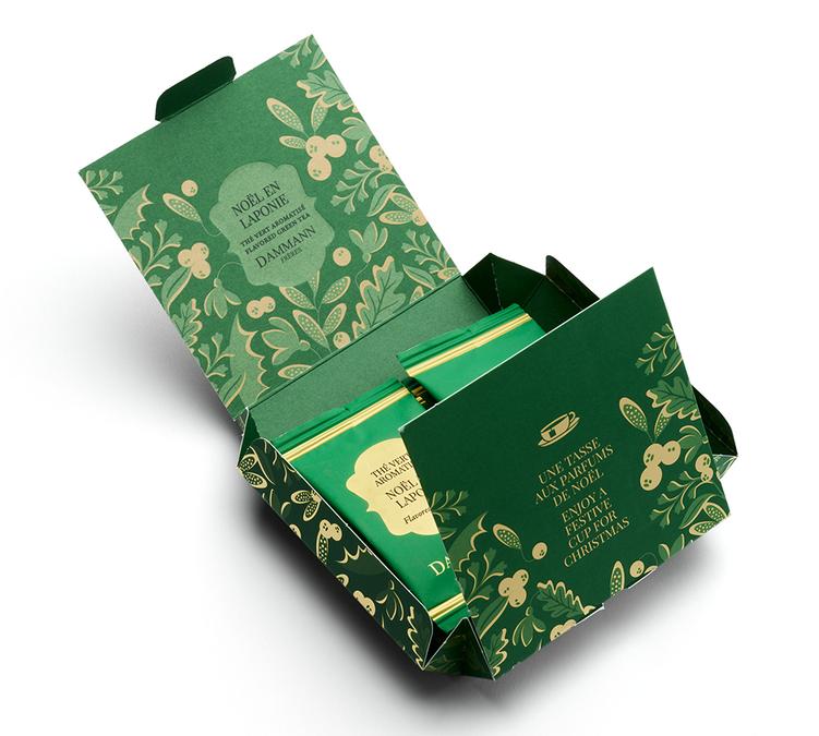 the vert de noel dammann mini coffret sachet
