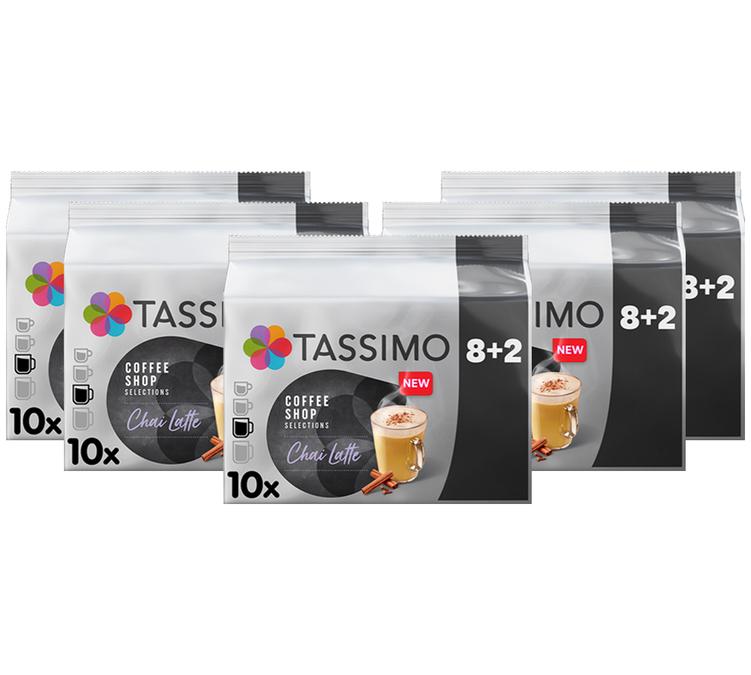 40 capsules chai latte tassimo