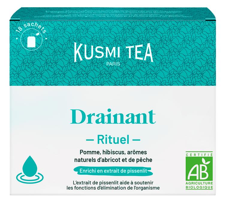 rituel drainant sachet kusmi tea