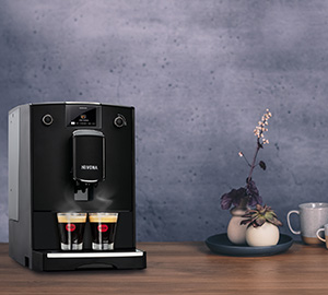 cafetiere &agrave; grain Nivona Caf&eacute; Romantica NICR 690 design et contenants