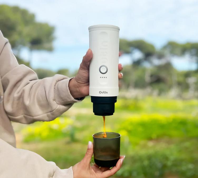 Outin Nano portable blanc perle
