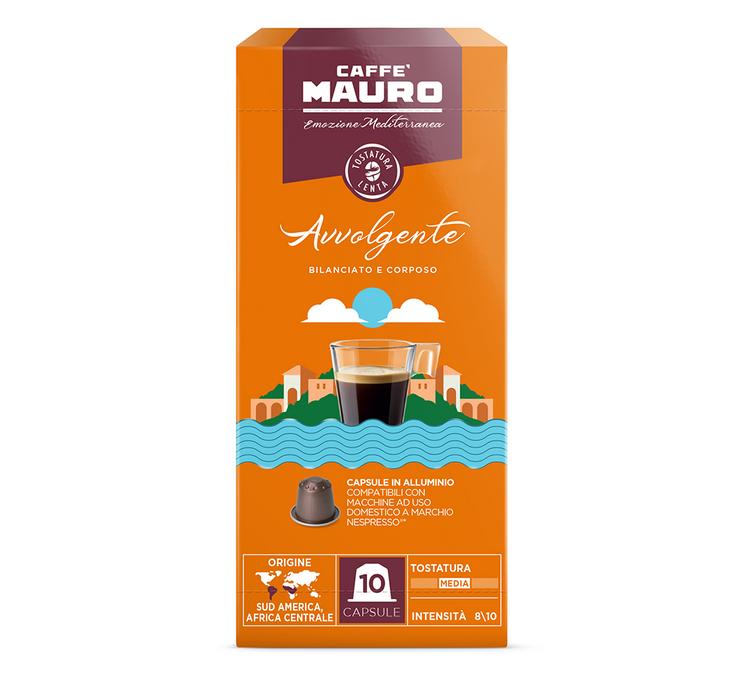 nespresso pods avvolgente caffe mauro
