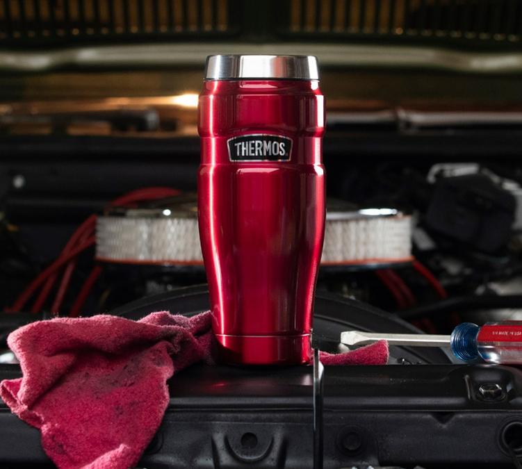 pack isotherme thermos king rouge
