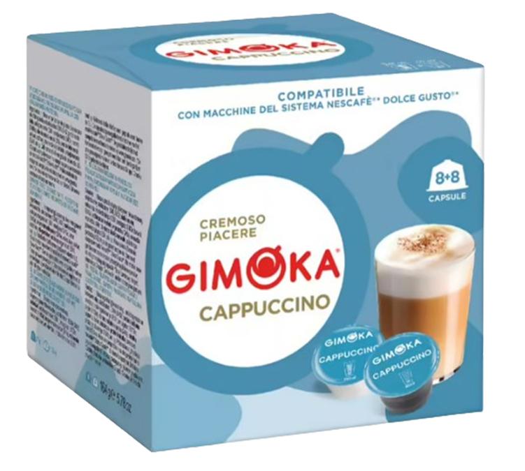 gimoka cappuccino value pack dolce gusto