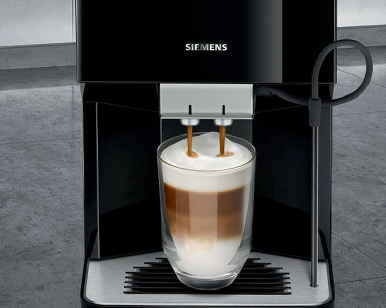SIEMENS EQ.500 TP503R09 Classic &eacute;coulement latte macchiato