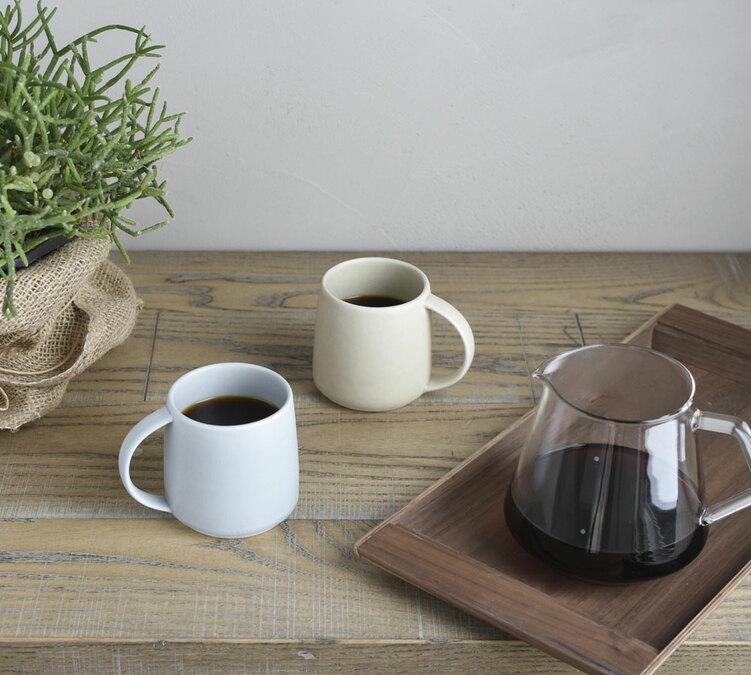 tasse ripple gris kinto