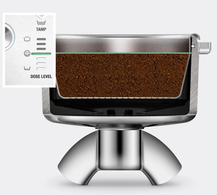Macchina Sage Barista con Impress Puck