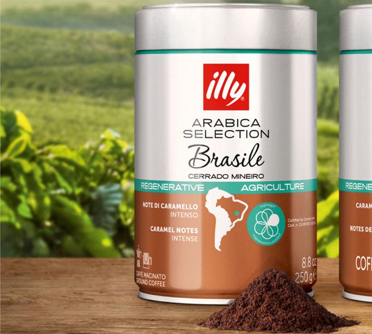illy ground coffee pack 250 g