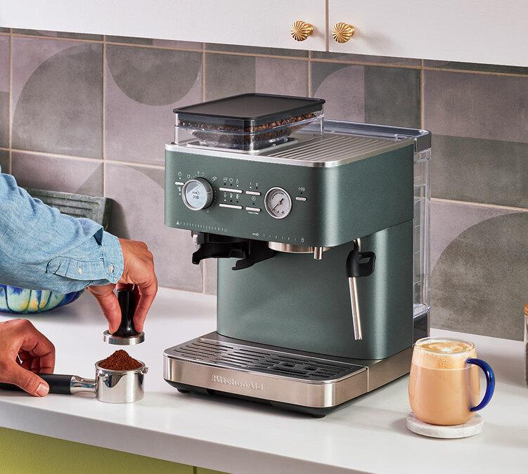 manutenzione macchina da caffe kitchenaid semi automatica verde