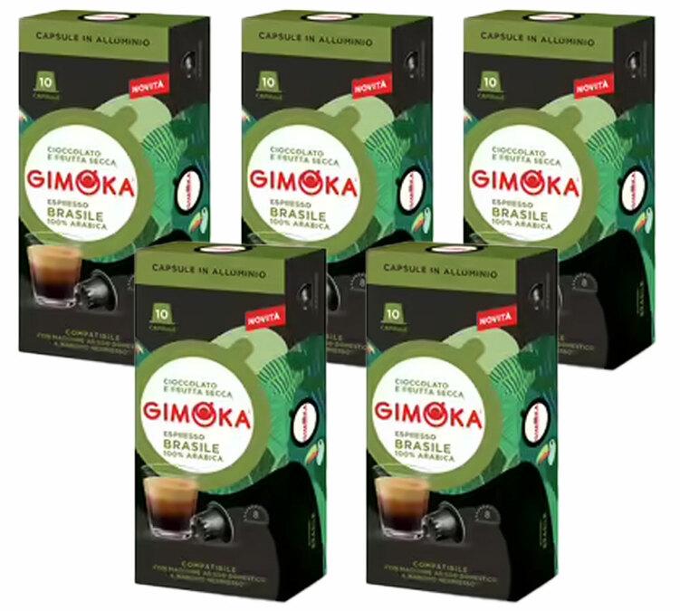 capsules nespresso brasile arabica gimoka