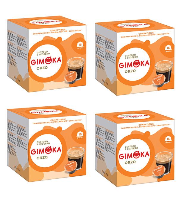 capsule dolce gusto compatibili gimoka orzo x64